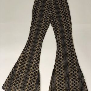 HONEY PUNCH LACE BELL-BOTTOM PANTS